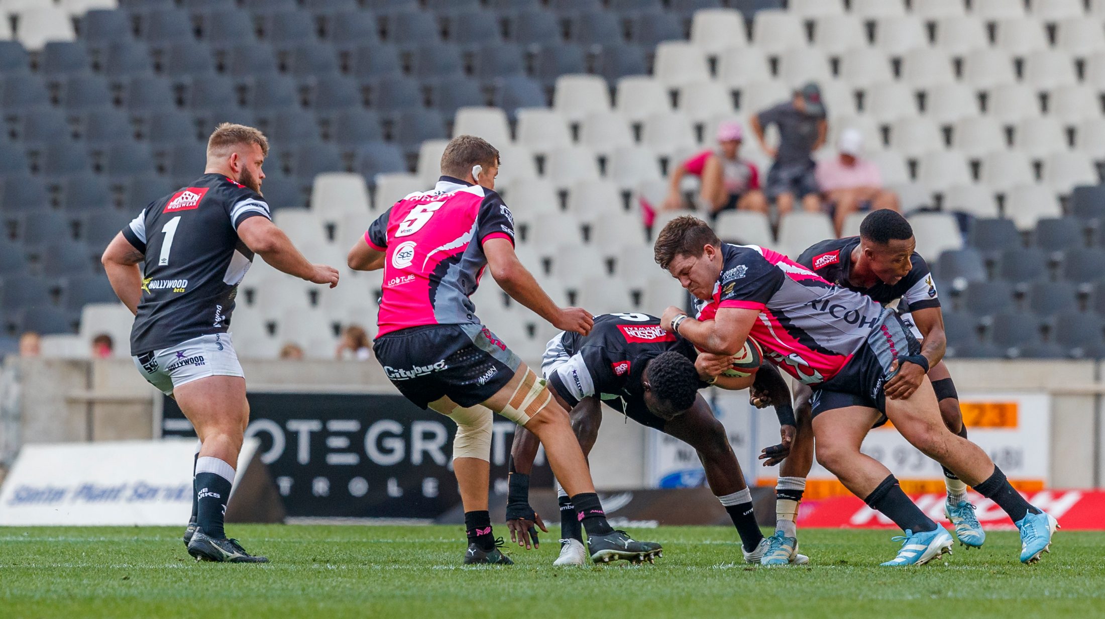 Pumas v Sharks, Currie Cup 2024 — match photography by Dirk Kotze