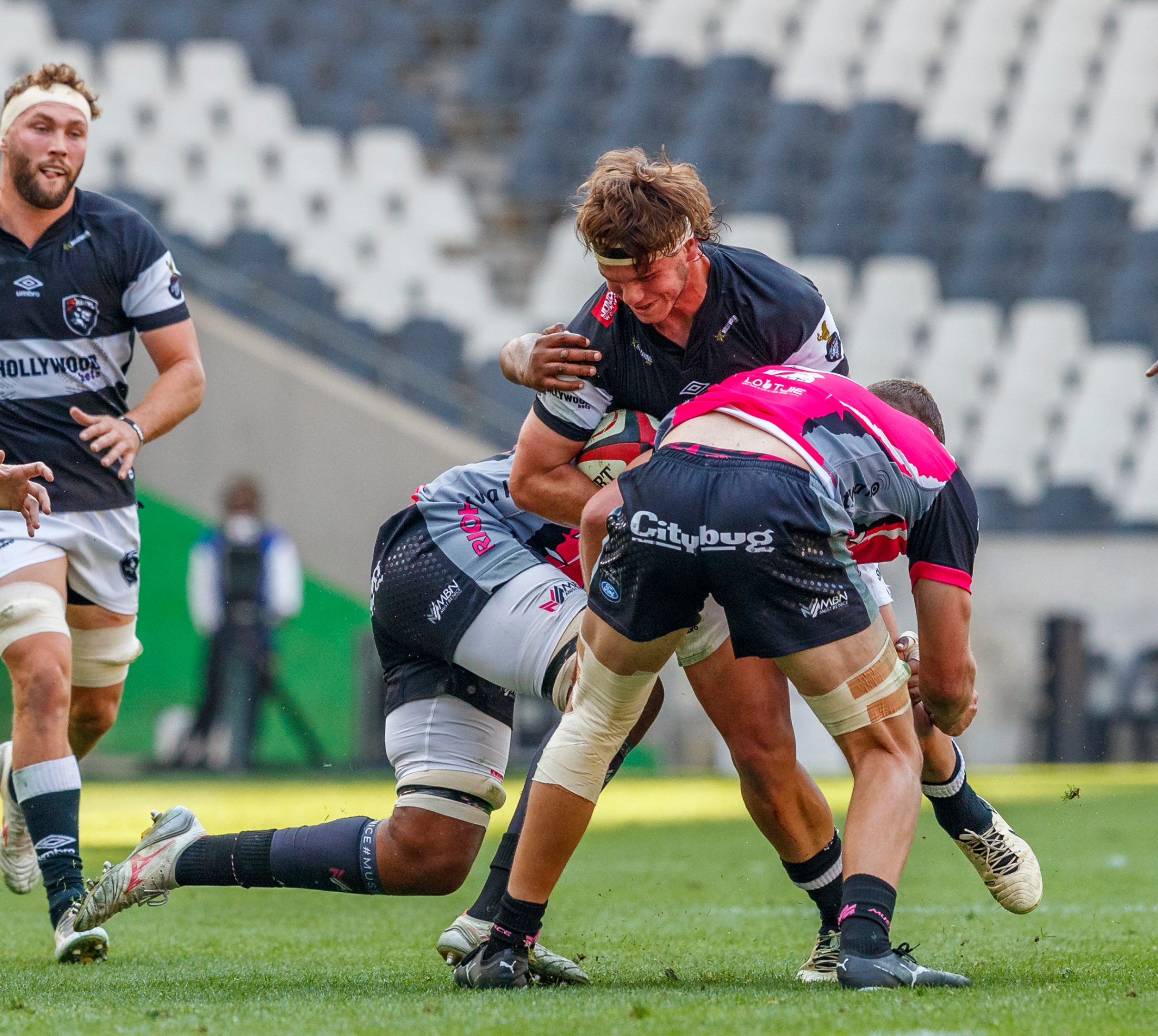 Pumas v Sharks, Currie Cup 2024 — match photography by Dirk Kotze