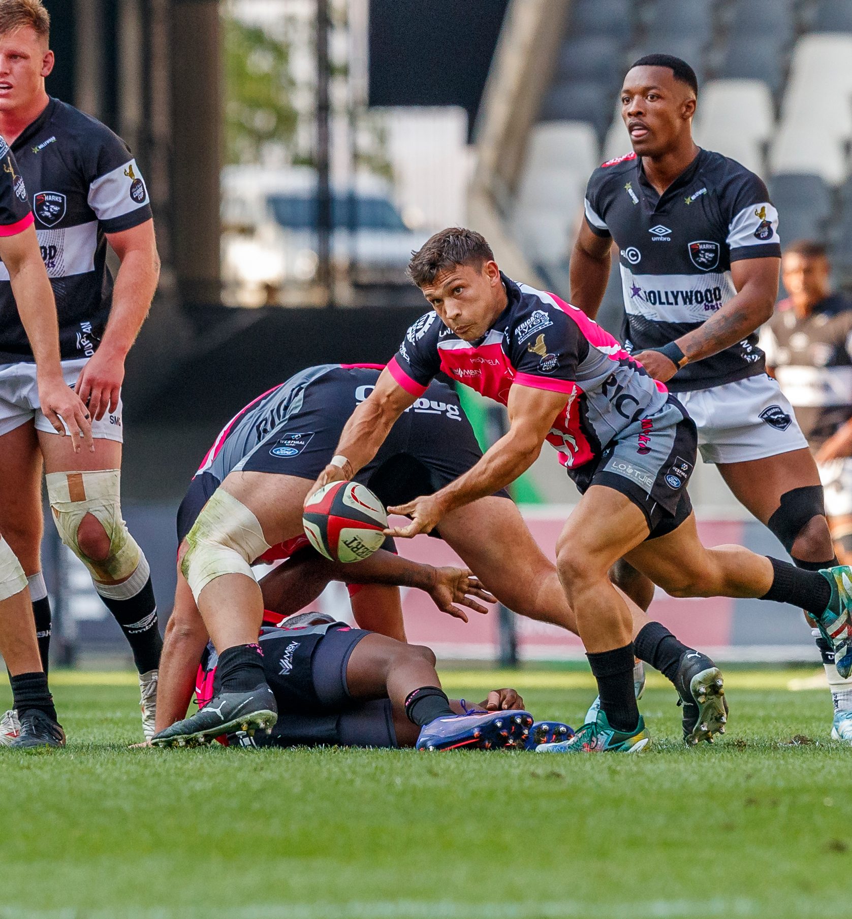Pumas v Sharks, Currie Cup 2024 — match photography by Dirk Kotze