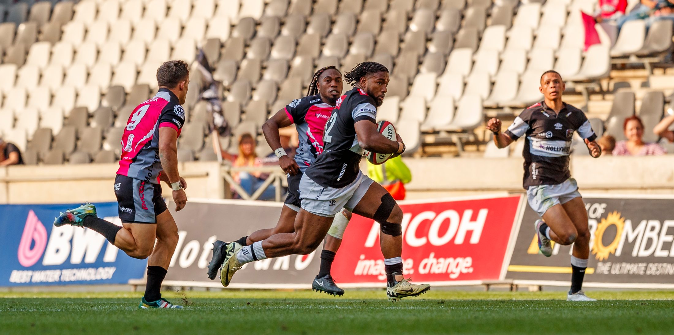 Pumas v Sharks, Currie Cup 2024 — match photography by Dirk Kotze