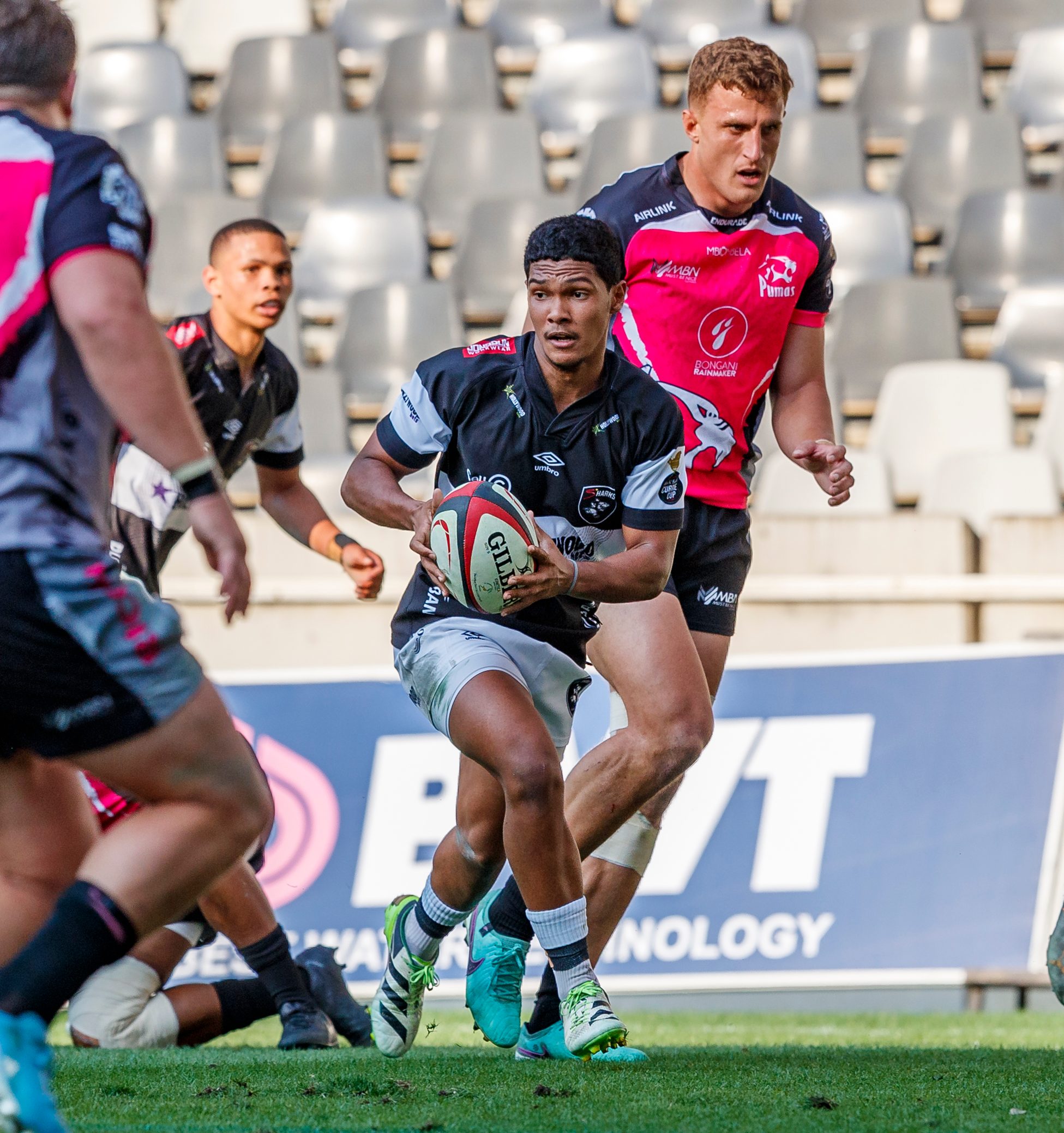 Pumas v Sharks, Currie Cup 2024 — match photography by Dirk Kotze