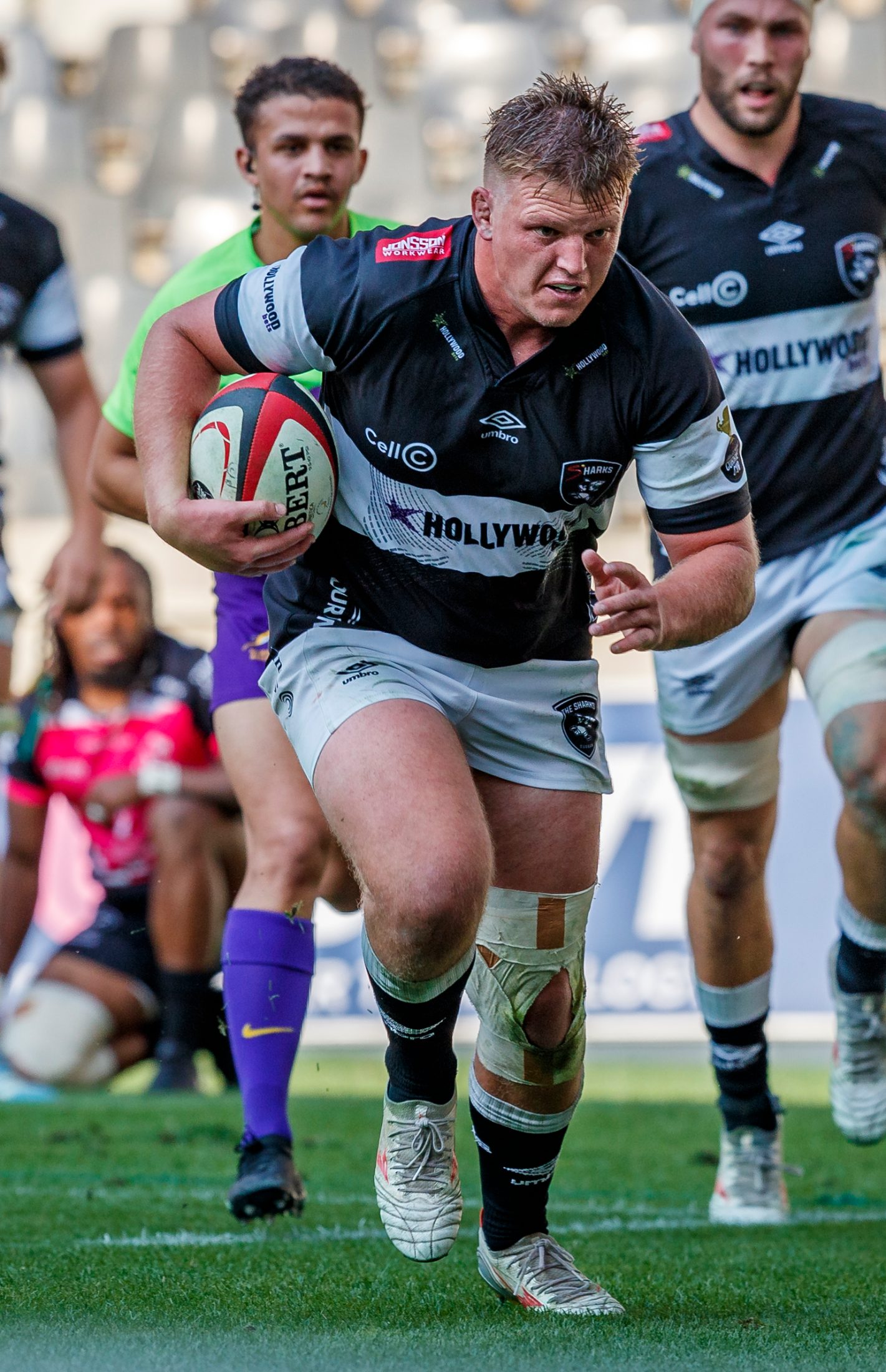 Pumas v Sharks, Currie Cup 2024 — match photography by Dirk Kotze