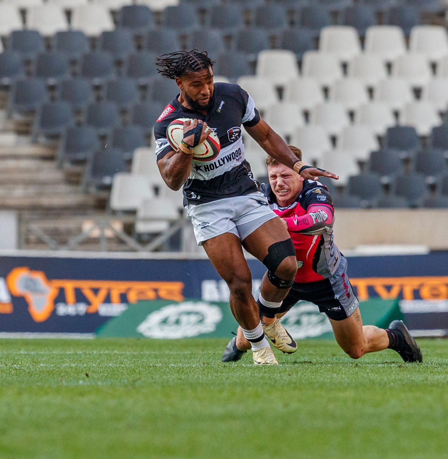 Pumas v Sharks, Currie Cup 2024 — match photography by Dirk Kotze