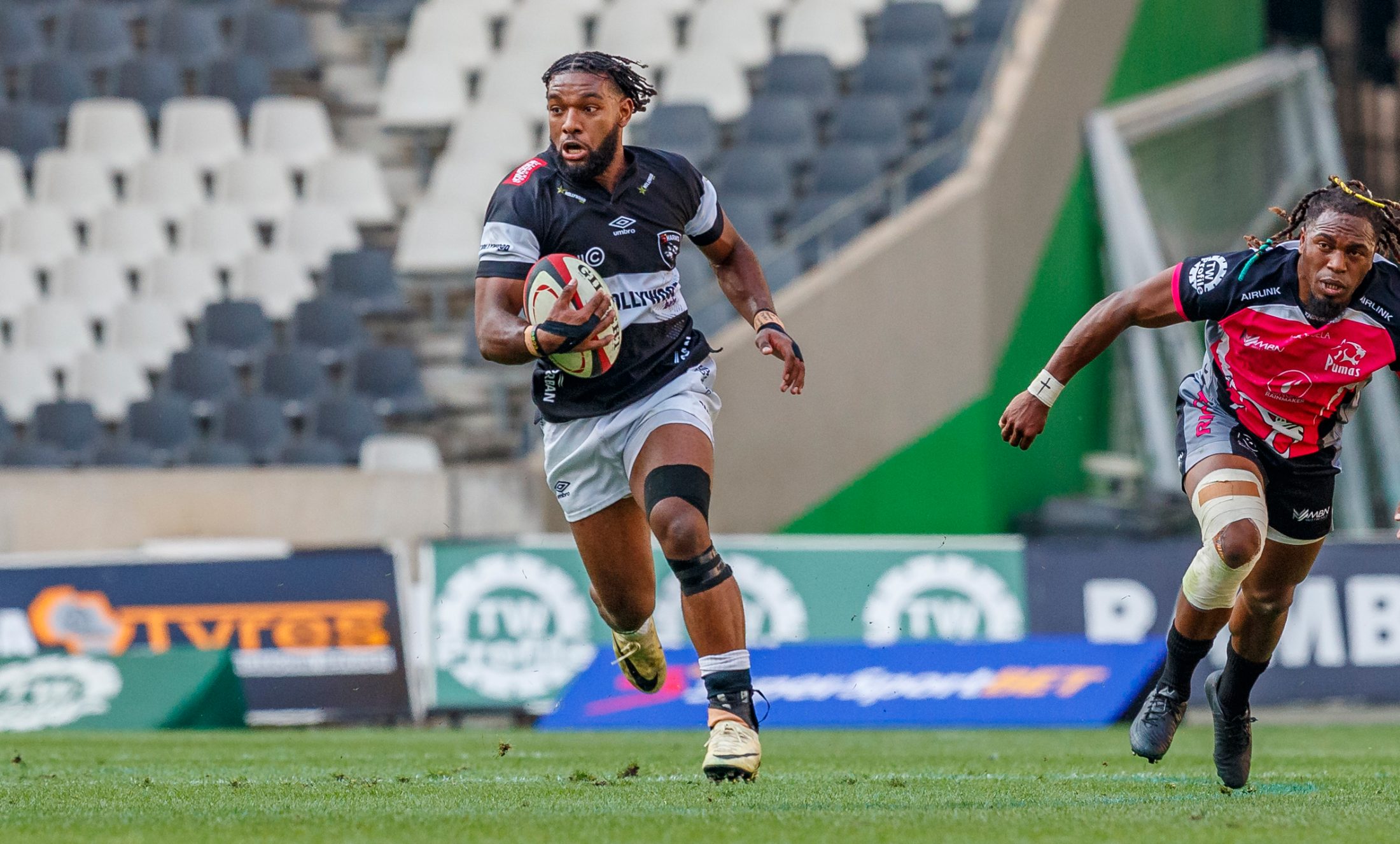 Pumas v Sharks, Currie Cup 2024 — match photography by Dirk Kotze