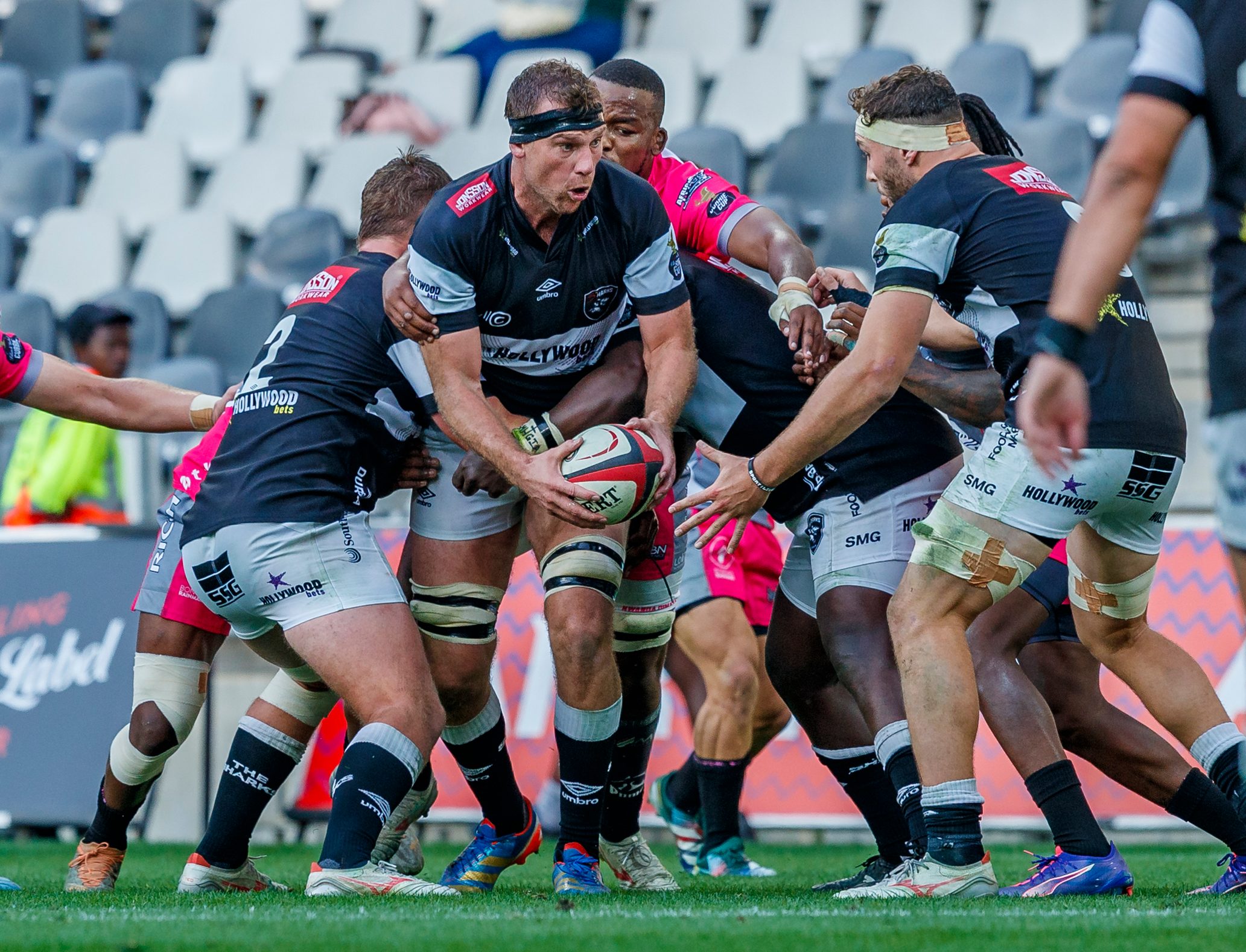 Pumas v Sharks, Currie Cup 2024 — match photography by Dirk Kotze