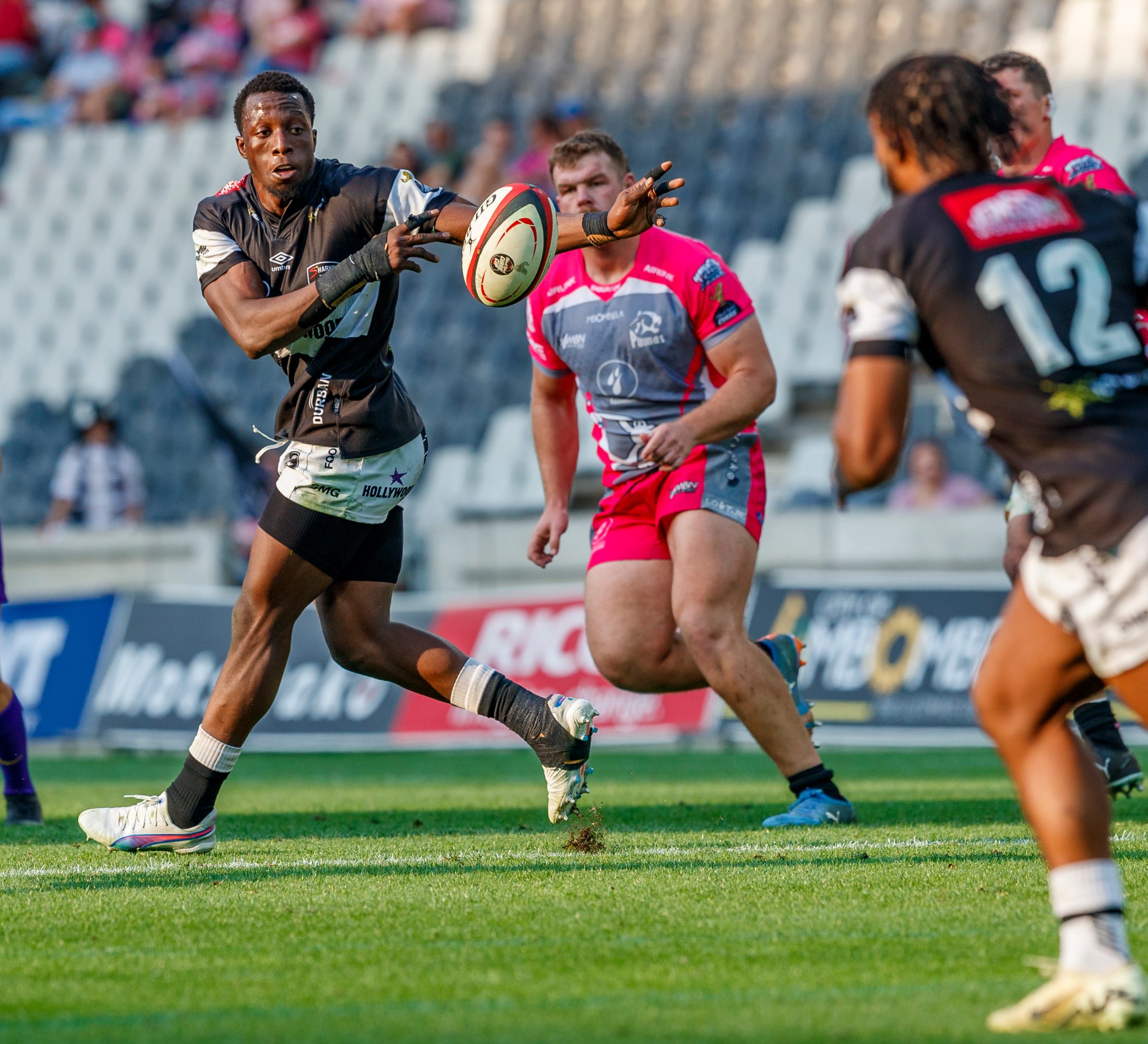 Pumas v Sharks, Currie Cup 2024 — match photography by Dirk Kotze