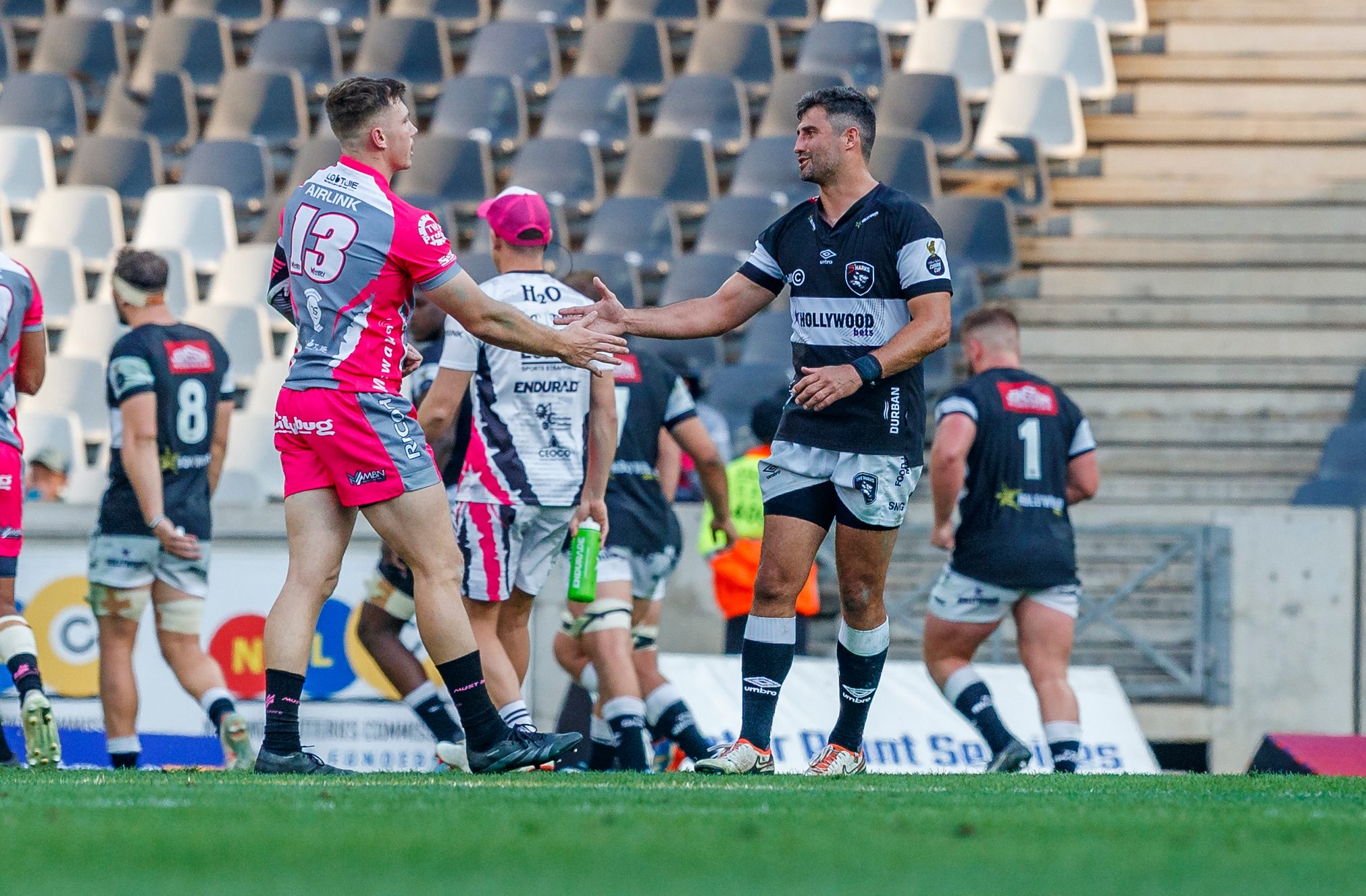 Pumas v Sharks, Currie Cup 2024 — match photography by Dirk Kotze