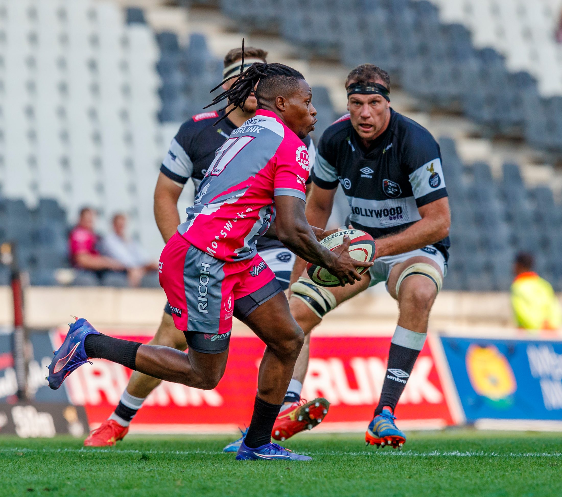 Pumas v Sharks, Currie Cup 2024 — match photography by Dirk Kotze