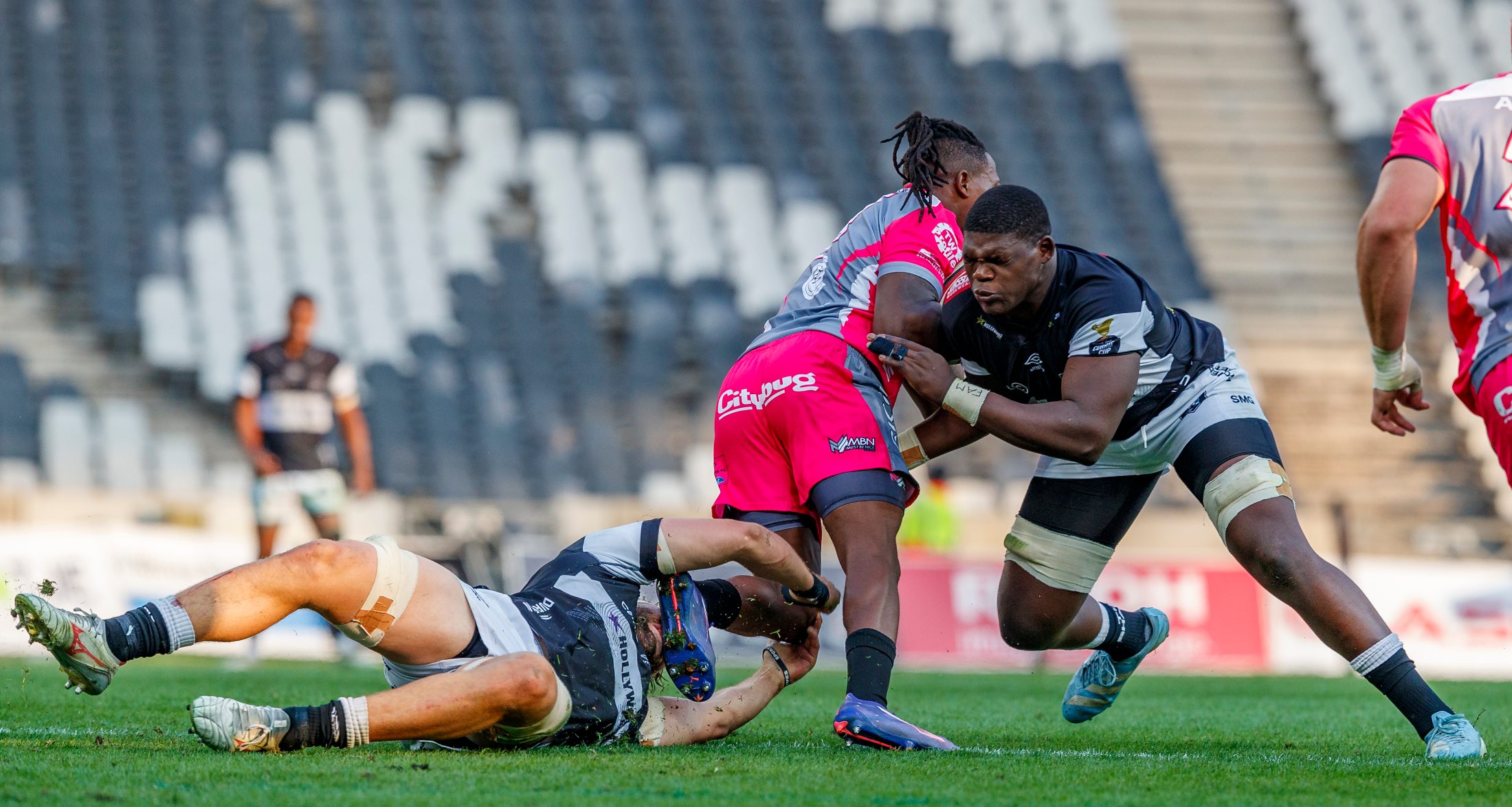 Pumas v Sharks, Currie Cup 2024 — match photography by Dirk Kotze