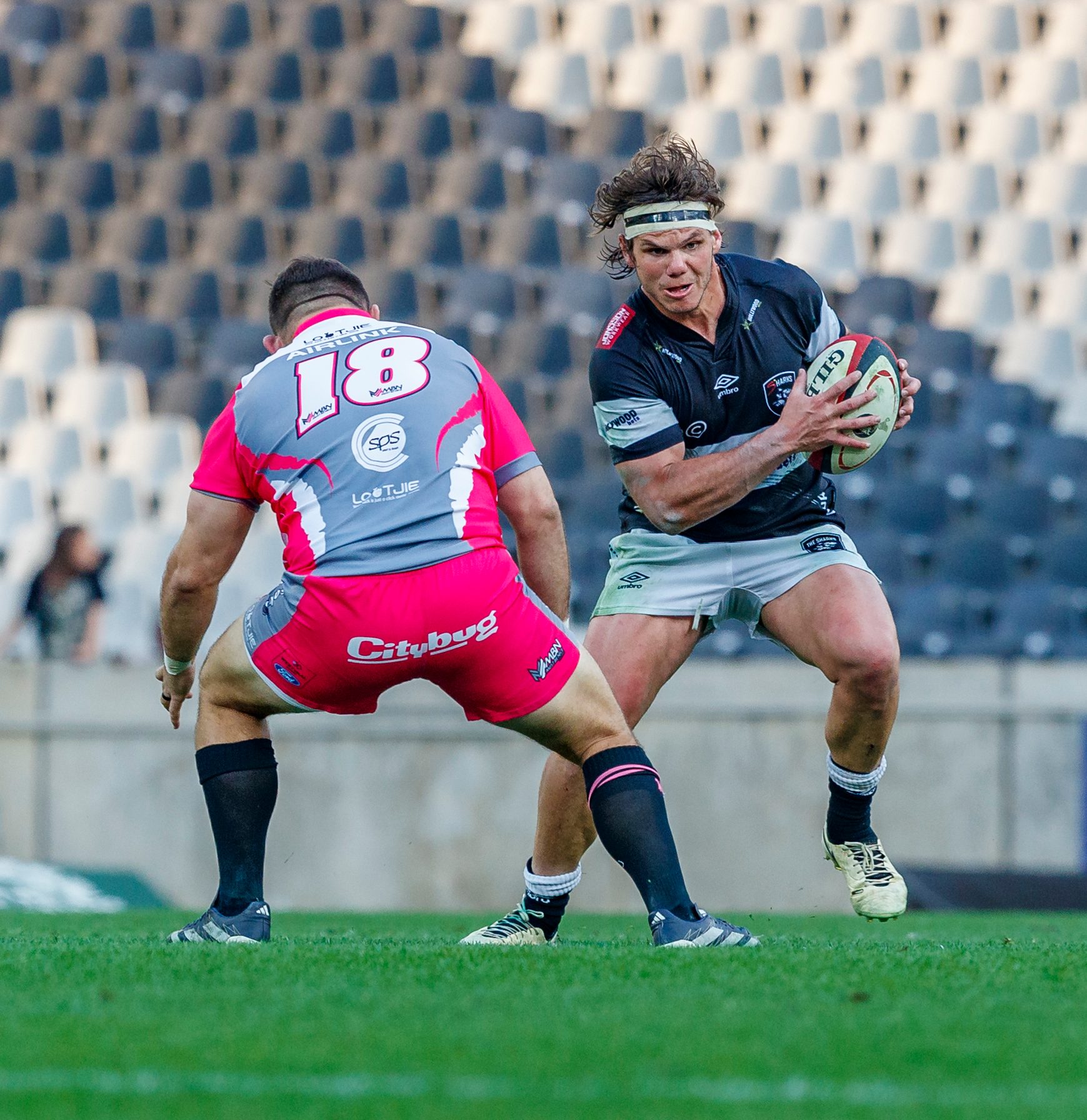 Pumas v Sharks, Currie Cup 2024 — match photography by Dirk Kotze