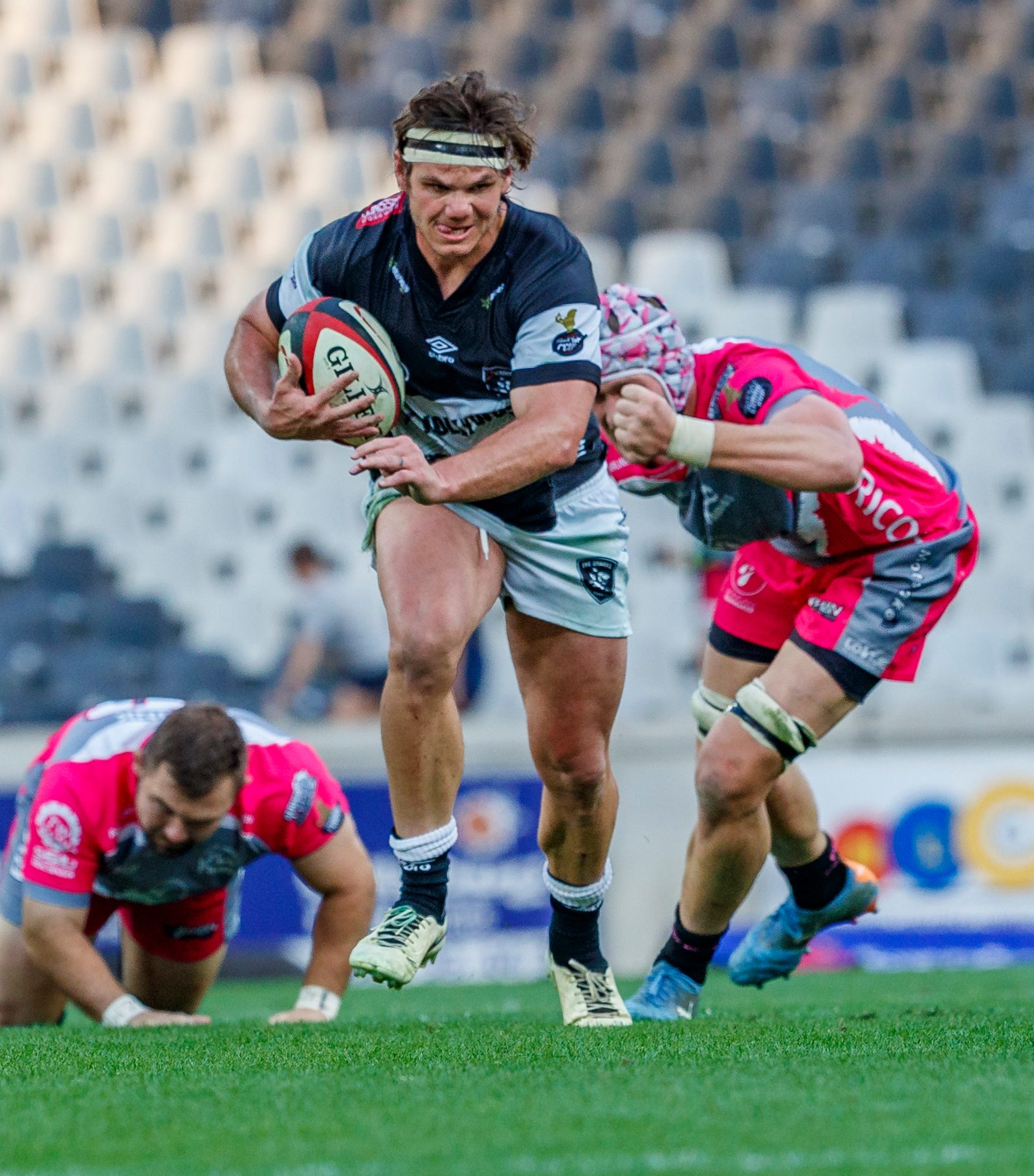 Pumas v Sharks, Currie Cup 2024 — match photography by Dirk Kotze