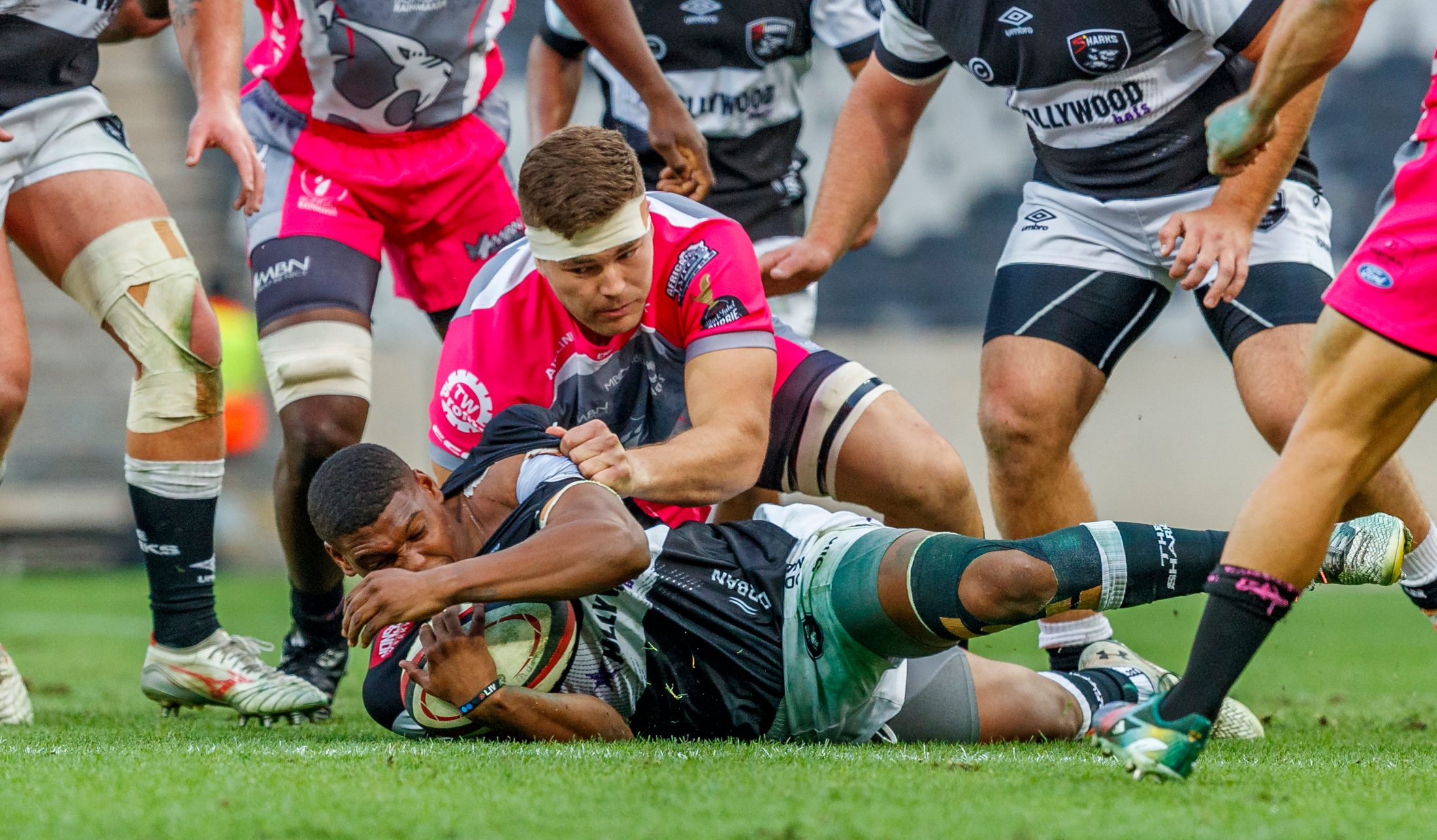 Pumas v Sharks, Currie Cup 2024 — match photography by Dirk Kotze