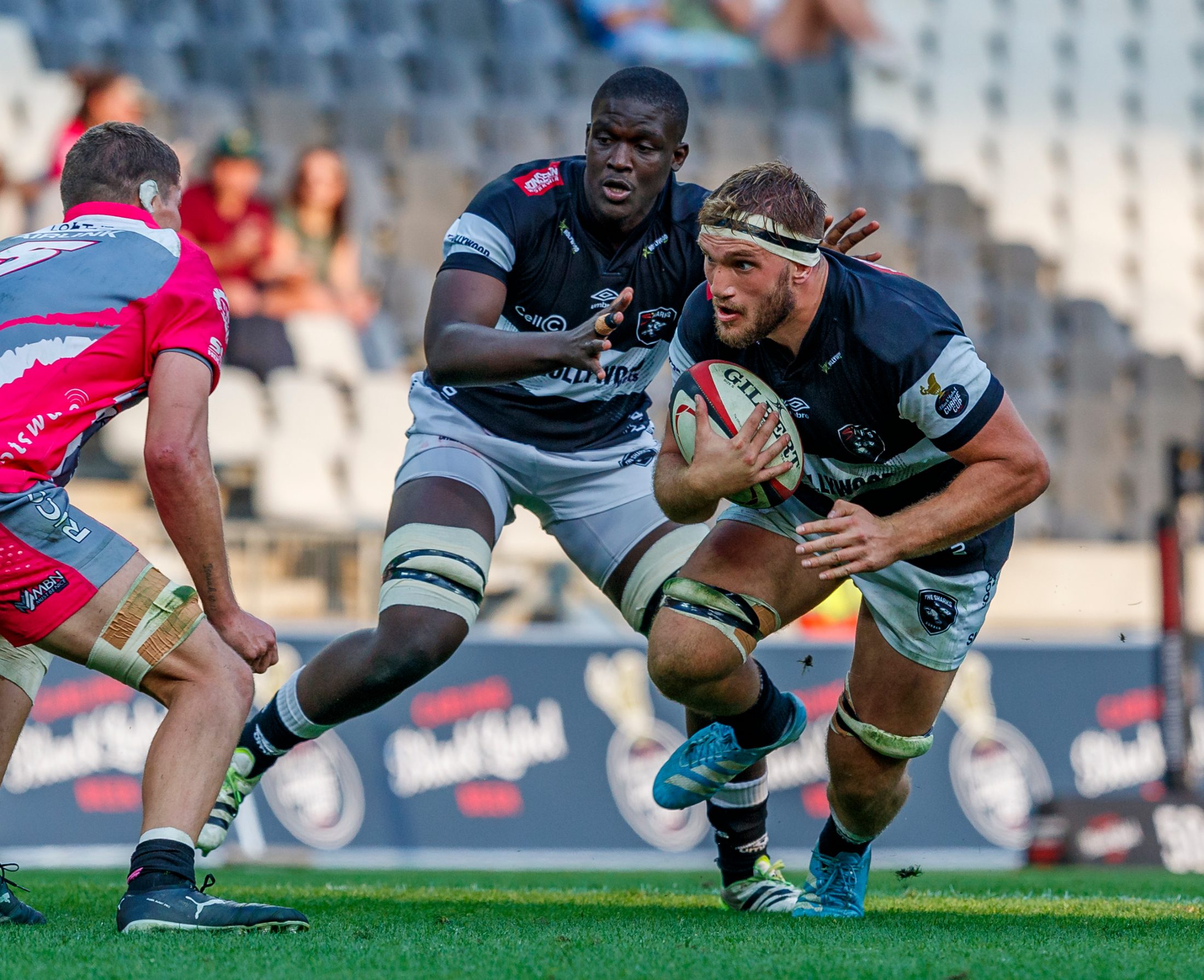 Pumas v Sharks, Currie Cup 2024 — match photography by Dirk Kotze
