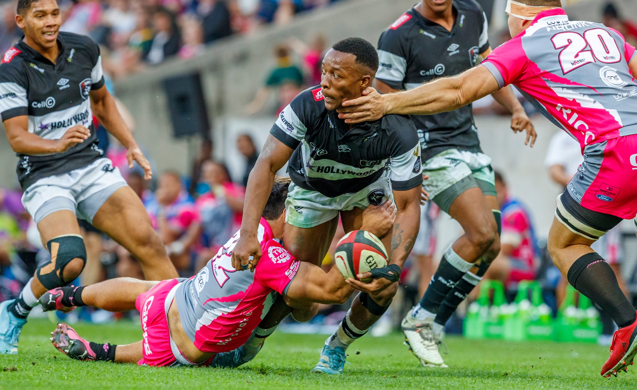 Pumas v Sharks, Currie Cup 2024 — match photography by Dirk Kotze