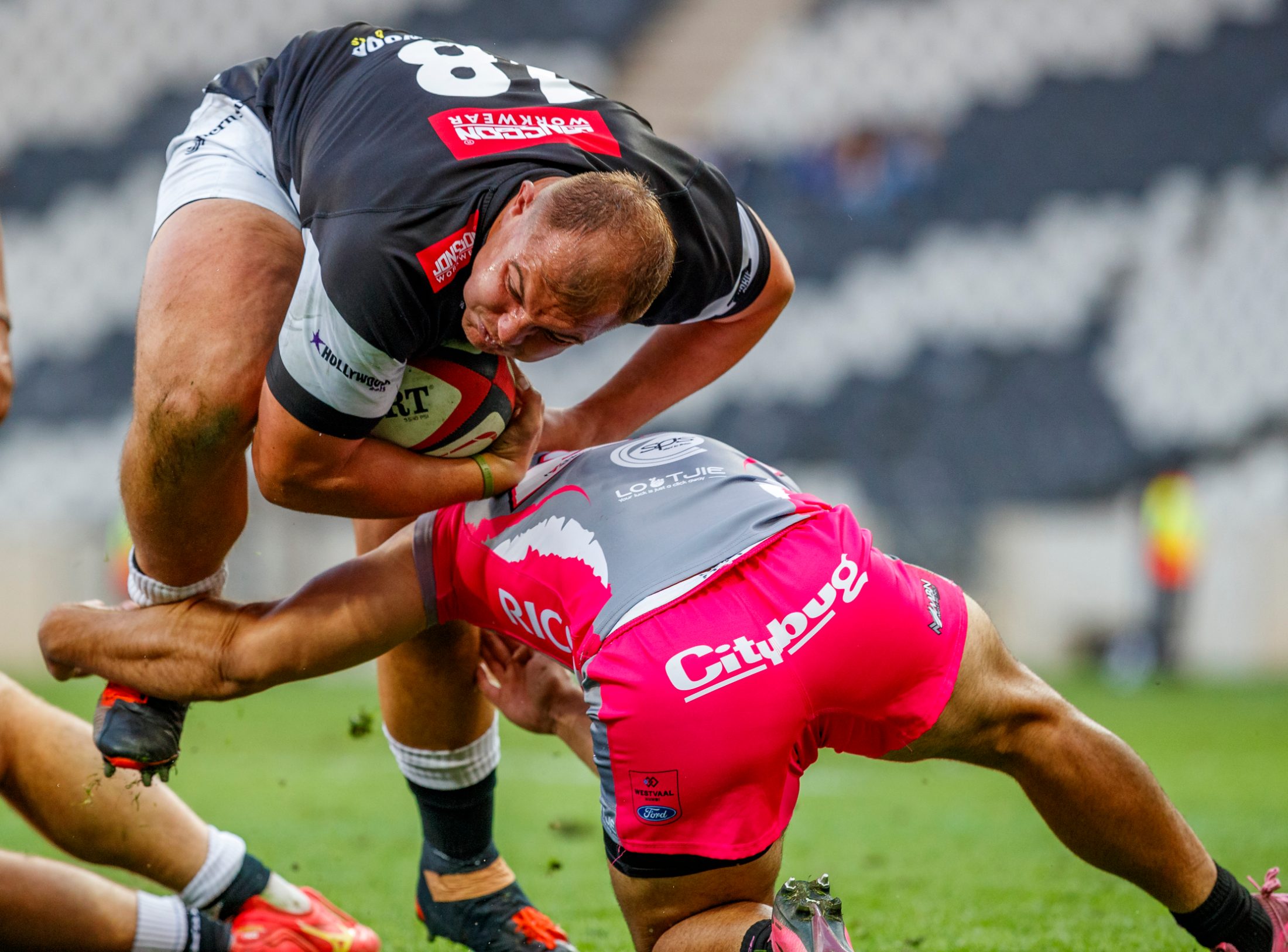 Pumas v Sharks, Currie Cup 2024 — match photography by Dirk Kotze