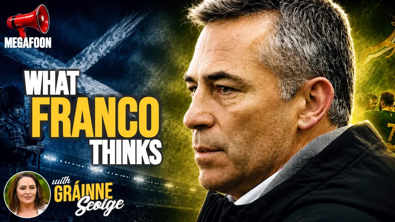 Franco Smith: Glasgow, Italy, the Scotland Test – And What the Future May Hold | With Gráinne Seoige